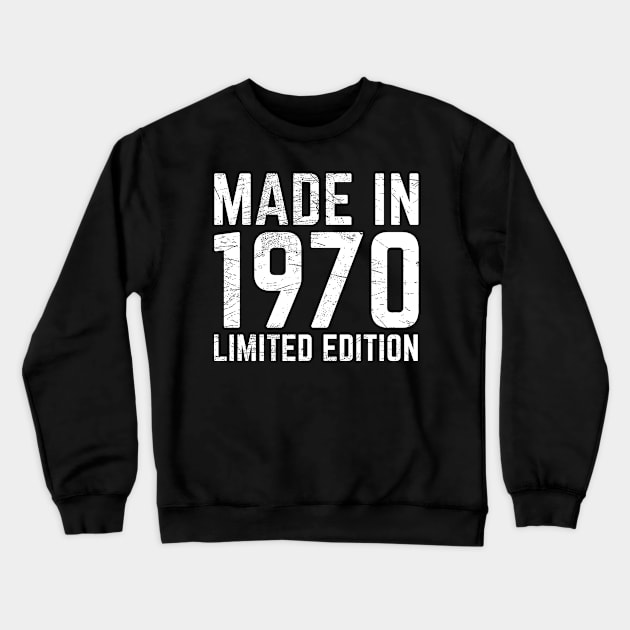 Made in 1970 Crewneck Sweatshirt by Mila46